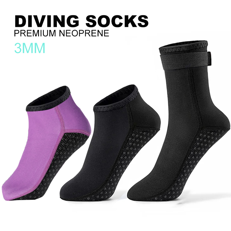 ネオプレン製スキューバダイビングソックス,ダイビングソックス - Wetsuit 3Mm Neoprene のレビューと価格