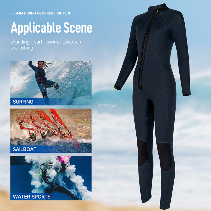 女性ウェットスーツ 3 ミリメートルネオプレノダイビングスー - Wetsuit 3Mm Neoprene のレビューと価格