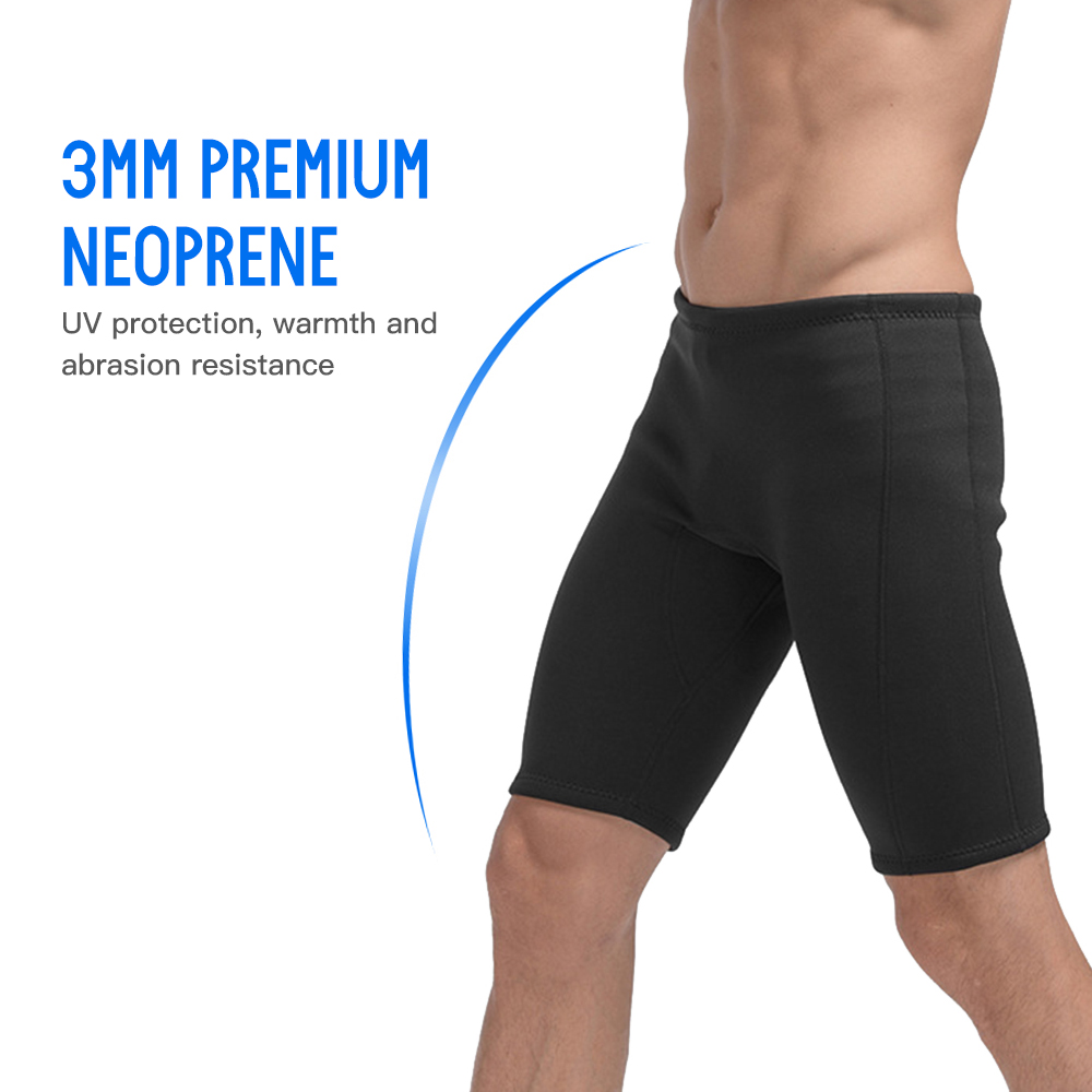3mmネオプレン素材のウェットスーツショーツ、男性用スイミン - Wetsuit 3Mm Neoprene のレビューと価格