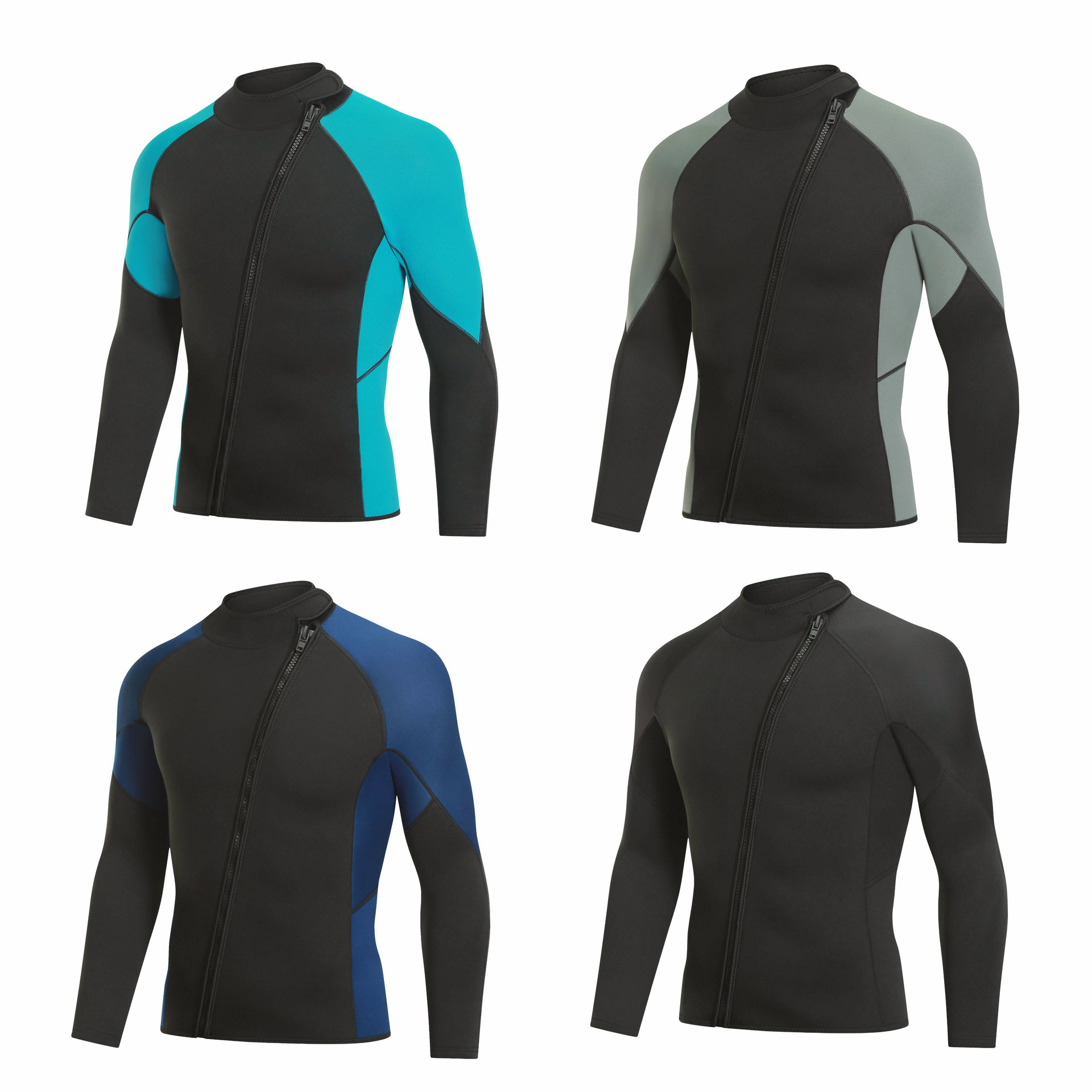 男性と女性のためのネオプレンスプリット2ピースウェットスーツ - Wetsuit 3Mm Neoprene のレビューと価格