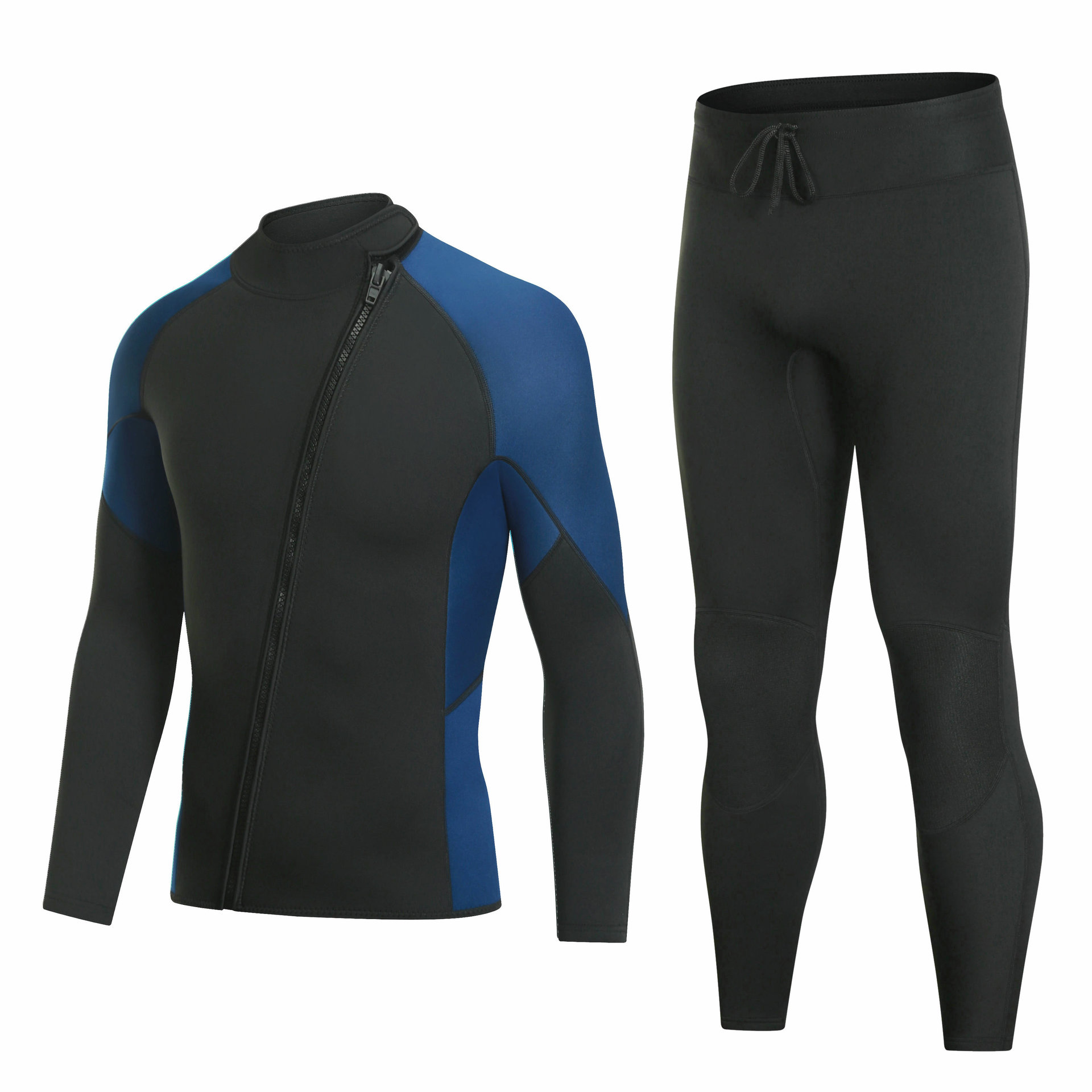 男性と女性のためのネオプレンスプリット2ピースウェットスーツ - Wetsuit 3Mm Neoprene のレビューと価格