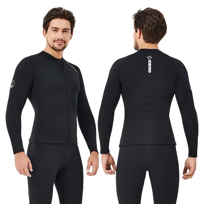 男性と女性のための長袖ウェットスーツジャケット、ネオプレント - Wetsuit 3Mm Neoprene のレビューと価格