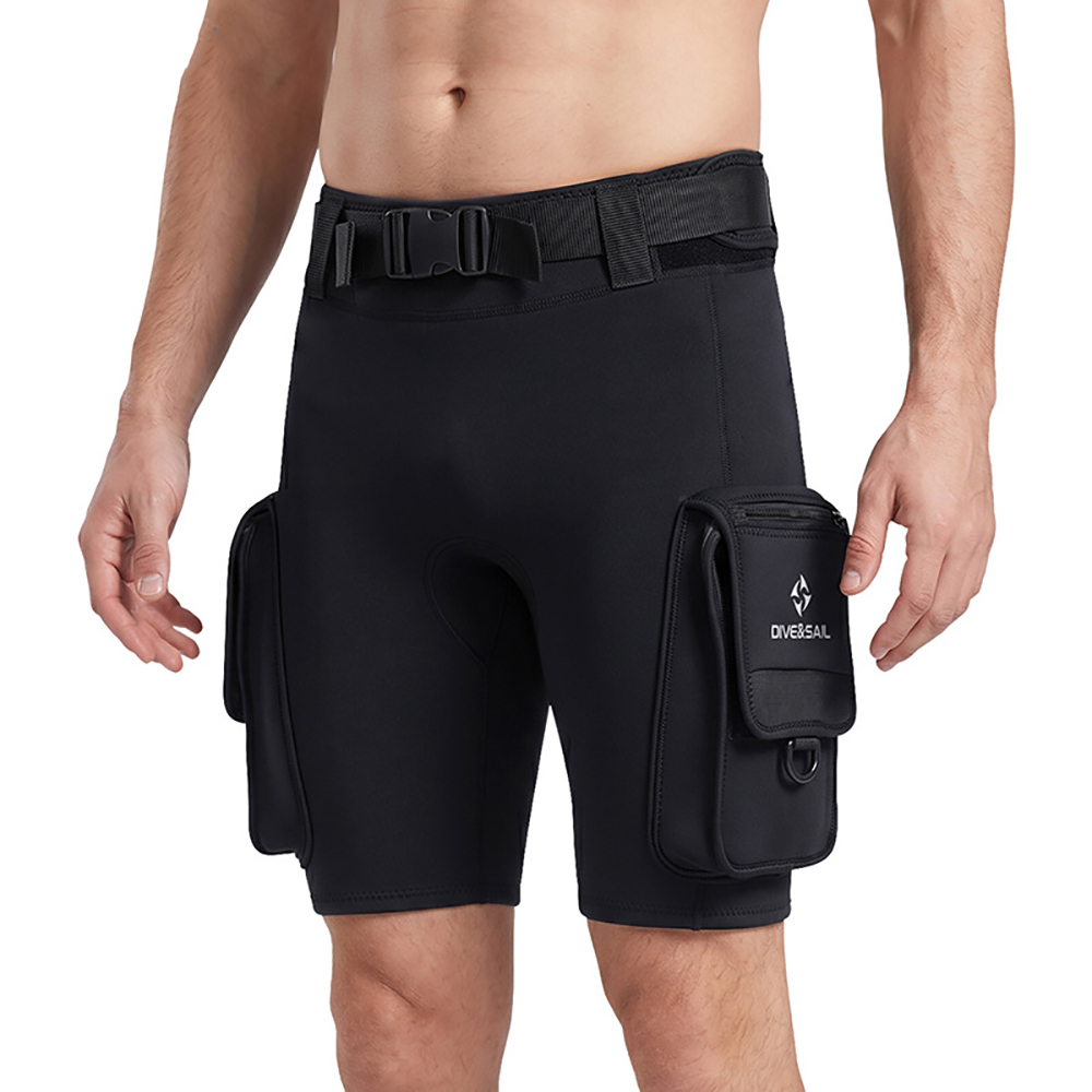 男性ウェットスーツショーツ 3 ミリメートルネオプレンダイビ - Wetsuit 3Mm Neoprene のレビューと価格